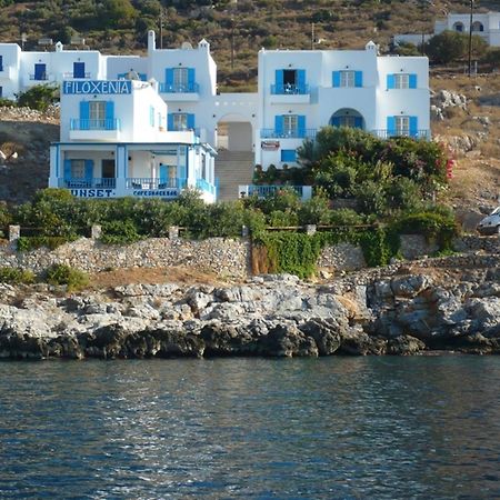 Hotel Filoxenia Aegiali Bagian luar foto